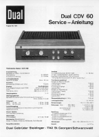 Dual CDV-60-Service-Manual 